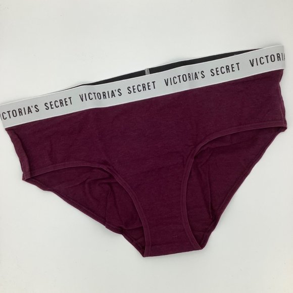 Victoria's Secret Intimates & Sleepwear New Victorias Secret Logo Hiphugger Panties Xlarge